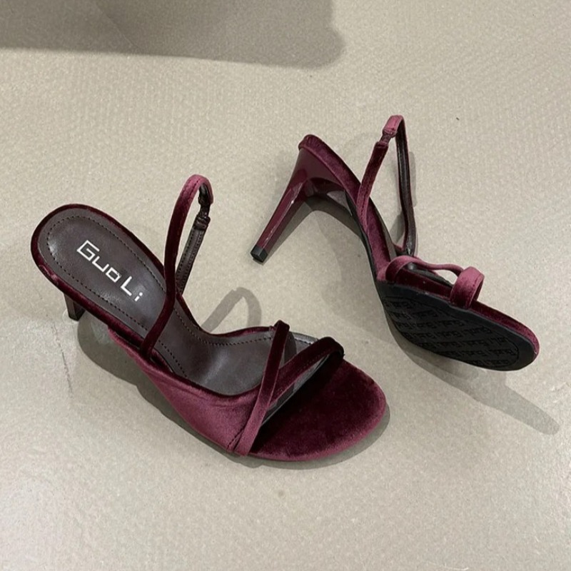 Velvet Luxury Women Heels Shoe - Luxury Lifestyle Store ulasan dan harga