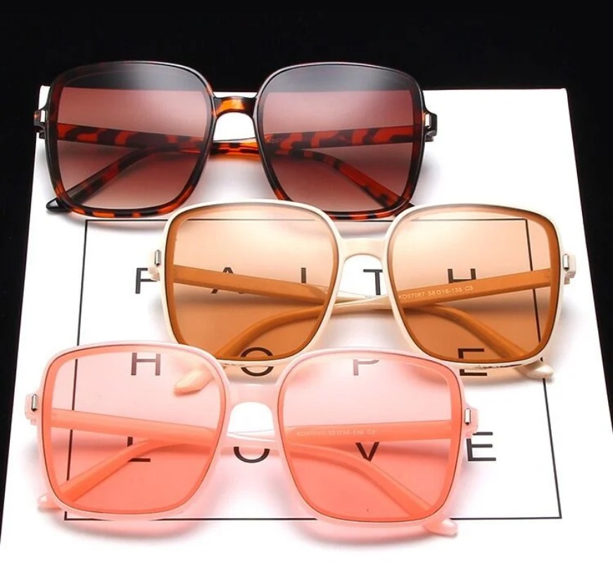 Vintage Oversized Square Sungl - Luxury Lifestyle Store ulasan dan harga