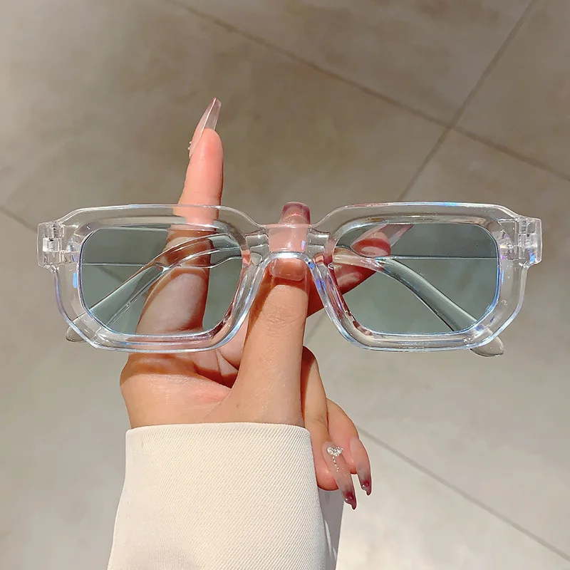 Vintage Rectangle Frame Sungla - Luxury Lifestyle Store ulasan dan harga