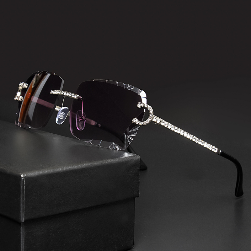 Fashion Rimless Square Sunglas - Luxury Lifestyle Store ulasan dan harga