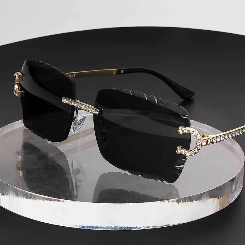 Fashion Rimless Square Sunglas - Luxury Lifestyle Store ulasan dan harga