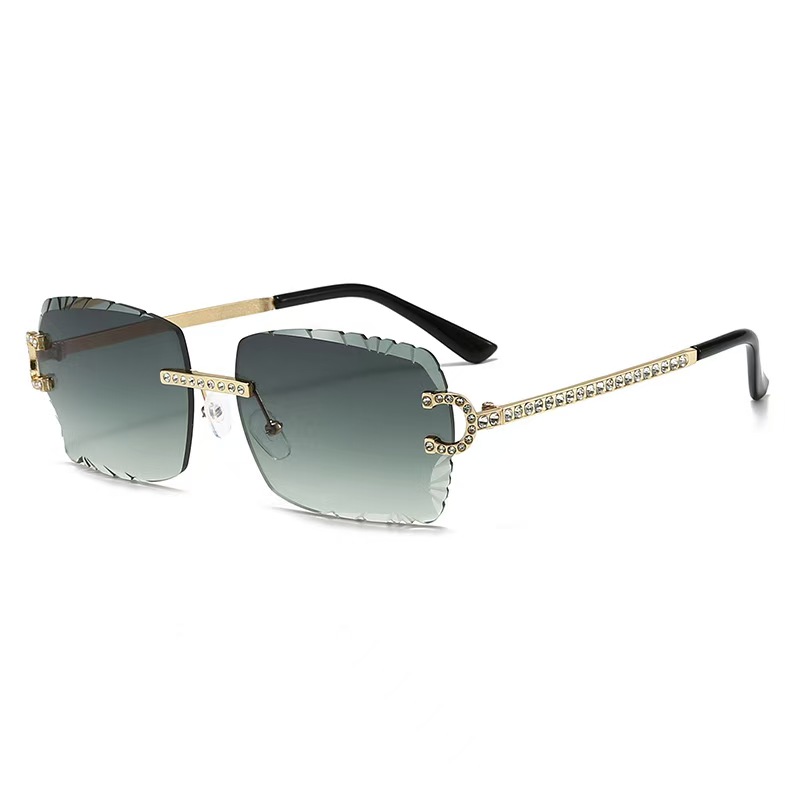 Fashion Rimless Square Sunglas - Luxury Lifestyle Store ulasan dan harga