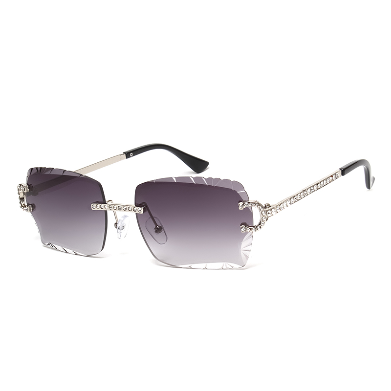 Fashion Rimless Square Sunglas - Luxury Lifestyle Store ulasan dan harga