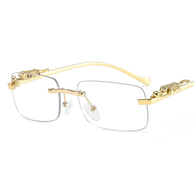 Rimless Square Sunglasses Wome - Luxury Lifestyle Store ulasan dan harga
